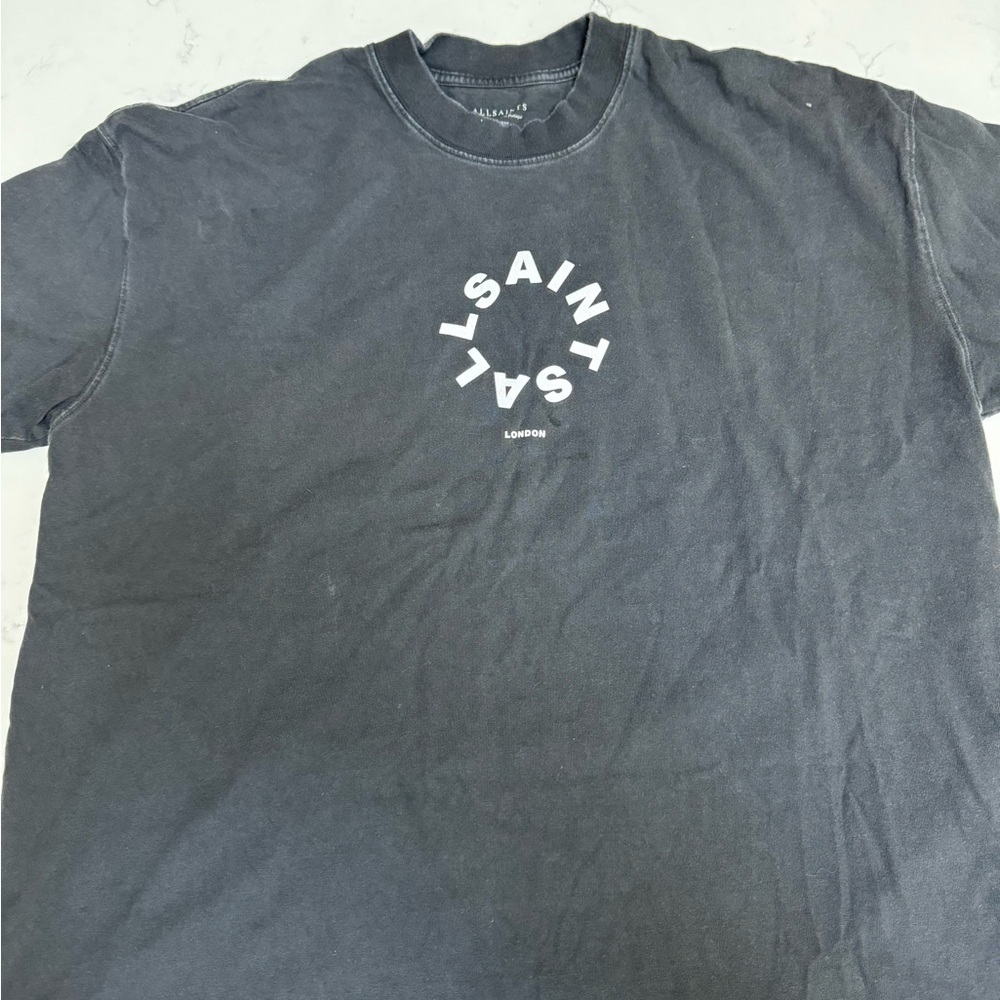 Men’s black All Saint T-shirt size large
